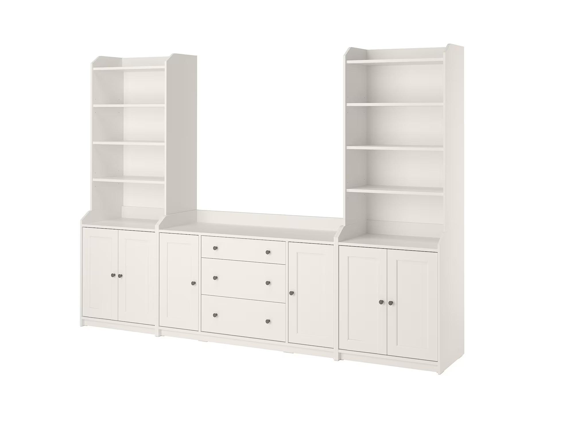 Стенка Хауга 421 white ИКЕА (IKEA) изображение товара