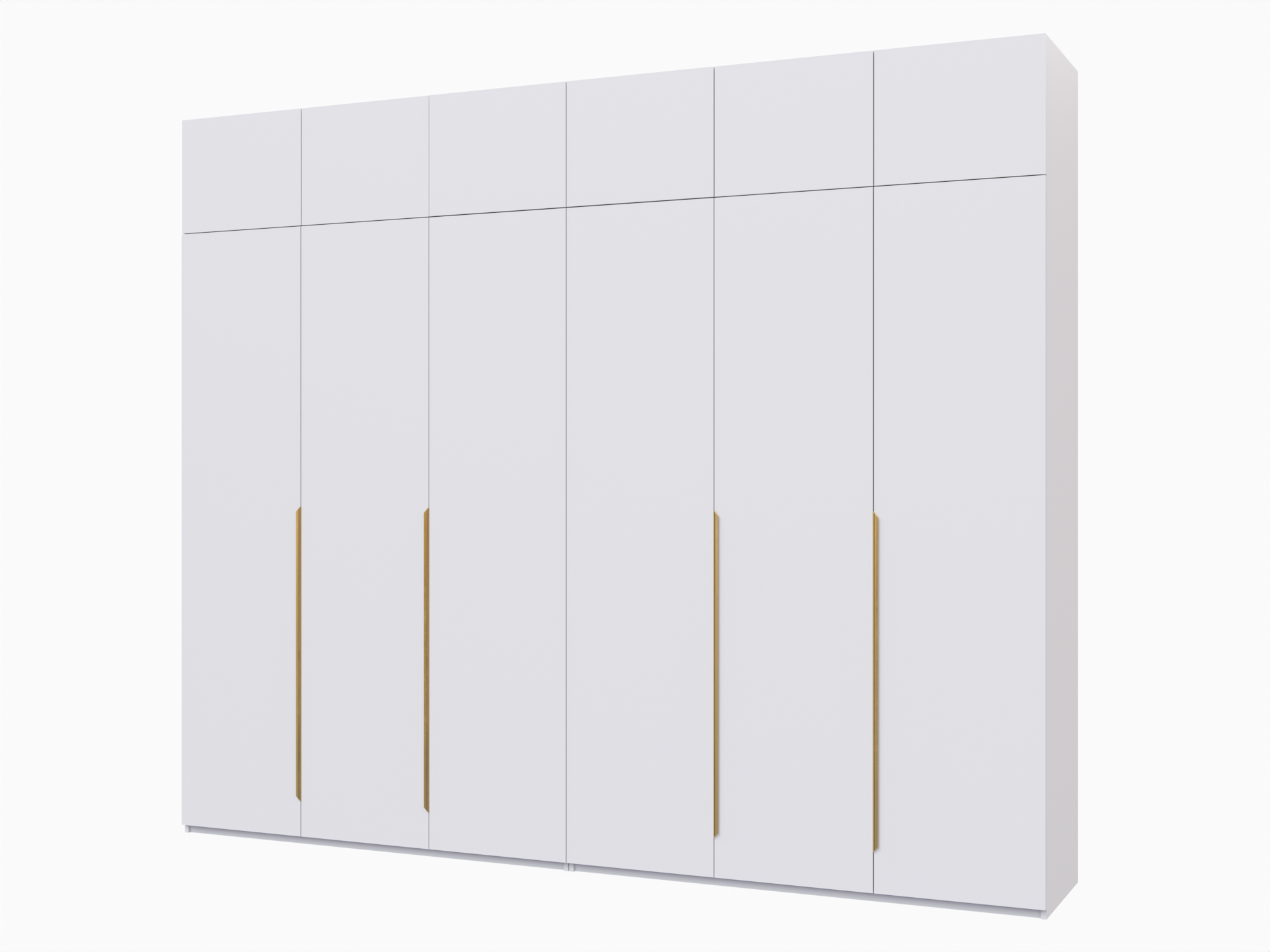 Распашной шкаф Пакс Альхейм 26 white (gold) ИКЕА (IKEA) изображение товара