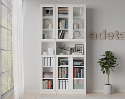 Изображение товара Книжный шкаф Билли 388 white ИКЕА (IKEA) на сайте adeta.ru