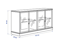 Изображение товара Буфет Ланесунд 113 beige ИКЕА (IKEA) на сайте adeta.ru