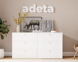 Изображение товара Комод Каллакс 16 white ИКЕА (IKEA) на сайте adeta.ru